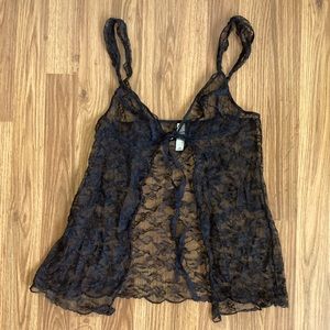 Vintage Victoria’s Secret babydoll top